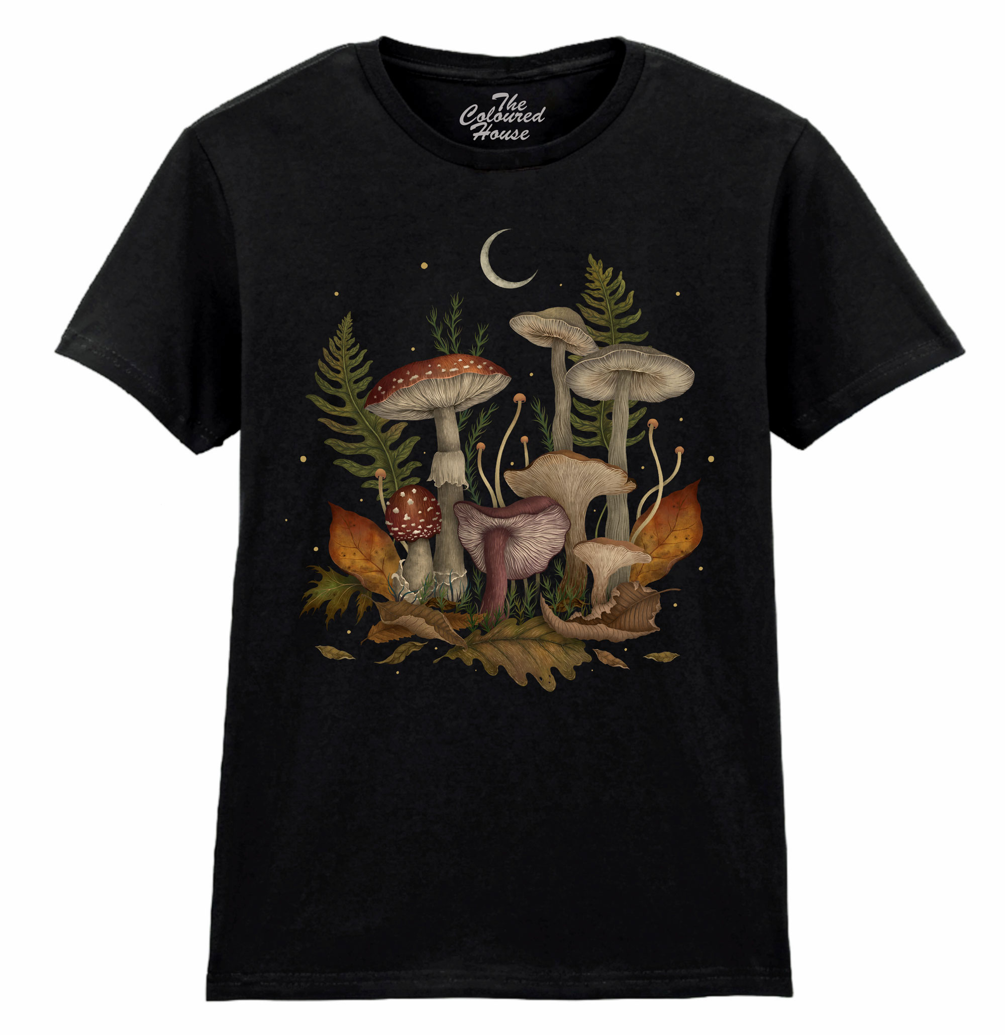 Autumn Mushrooms Ladies T-shirt
