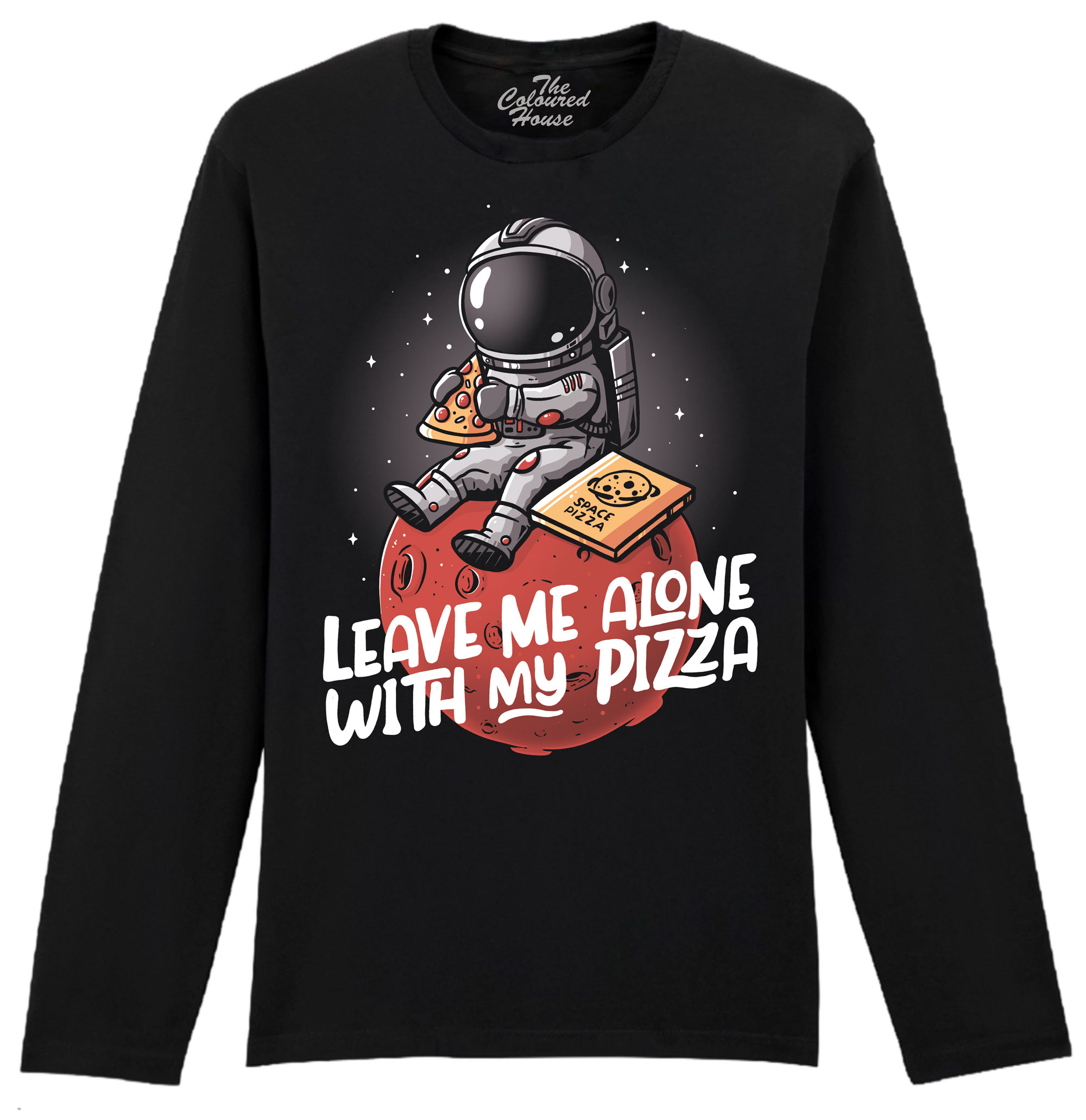 Leave Me Alone Pizza Longsleeve