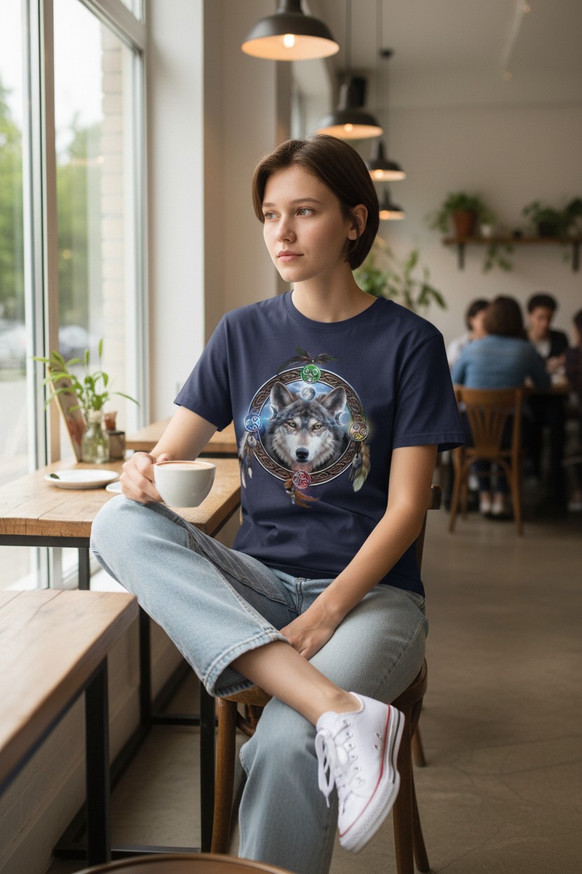 Wolf Guide Ladies T-shirt