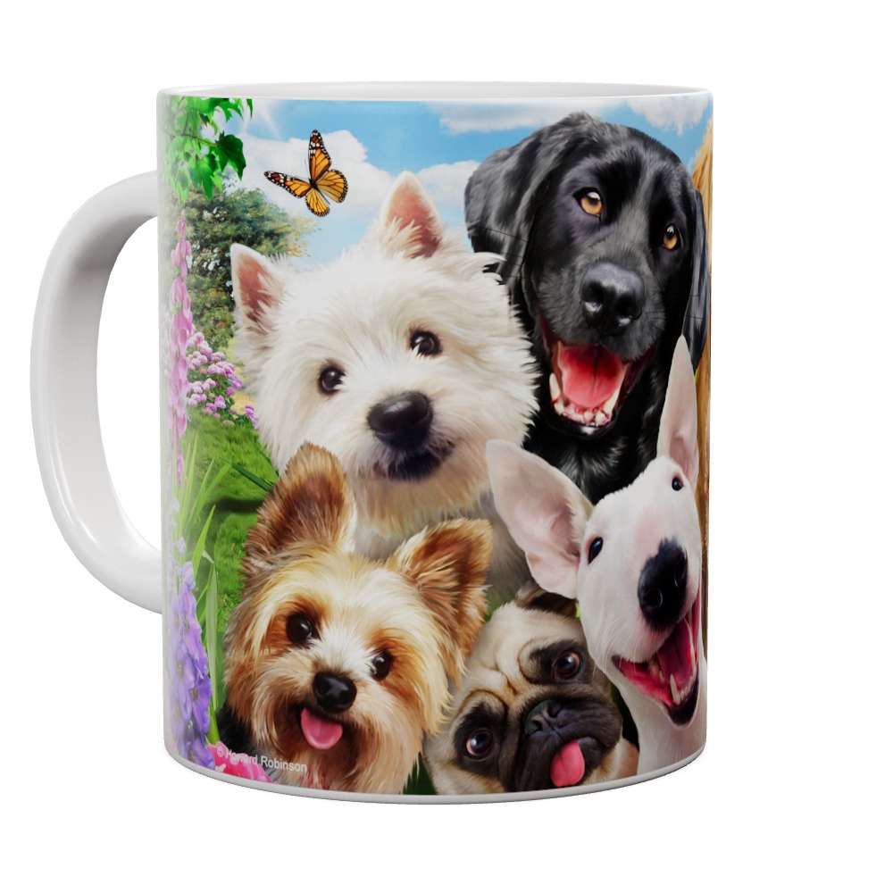 Dogs Selfie Mug