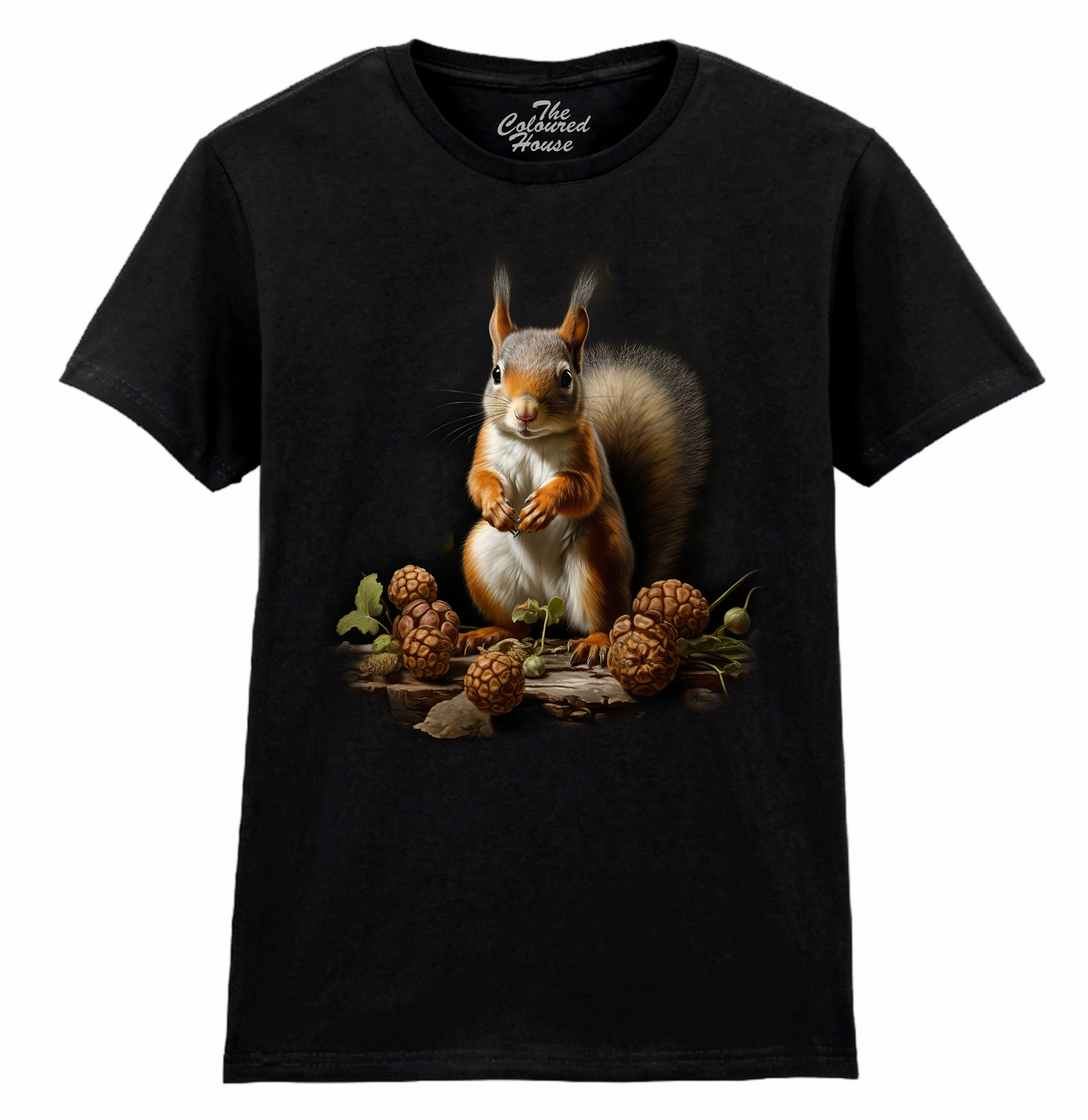 Squirrel Food Ladies T-shirt