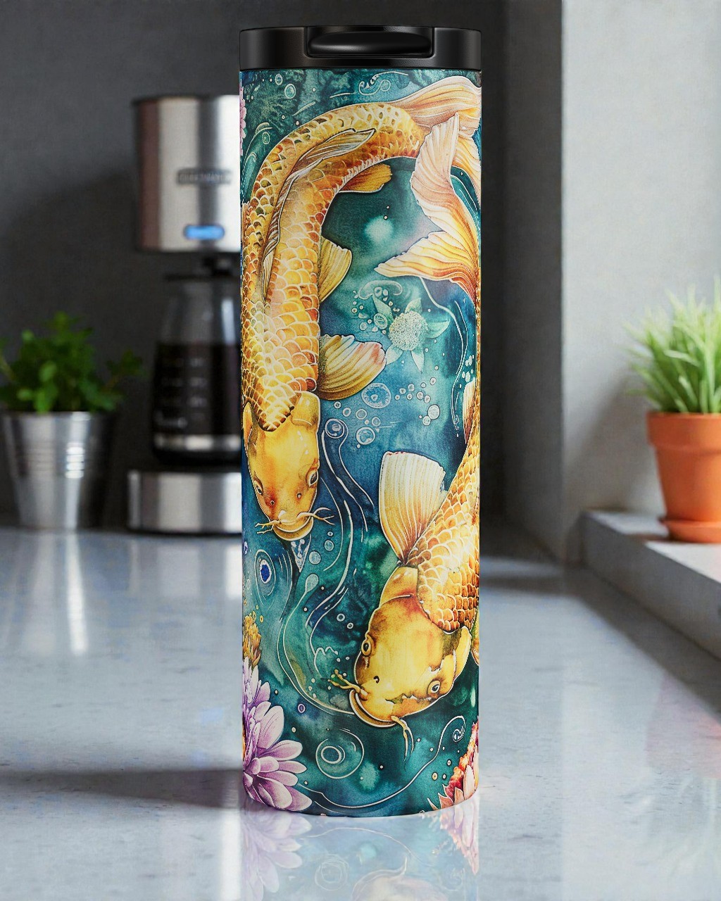 Golden Carp Tumbler