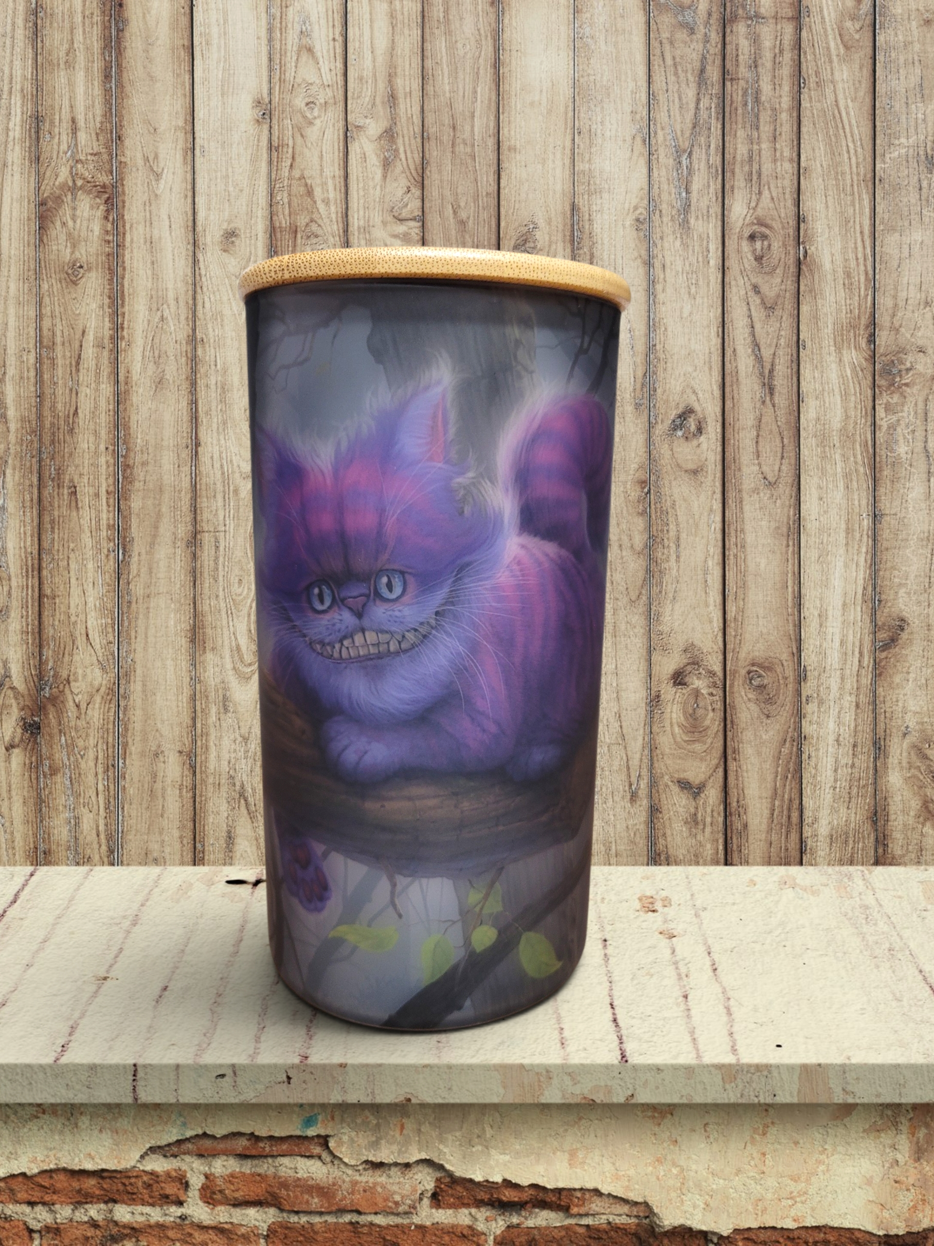 Cheshire Cat - Storage Jar 25Oz