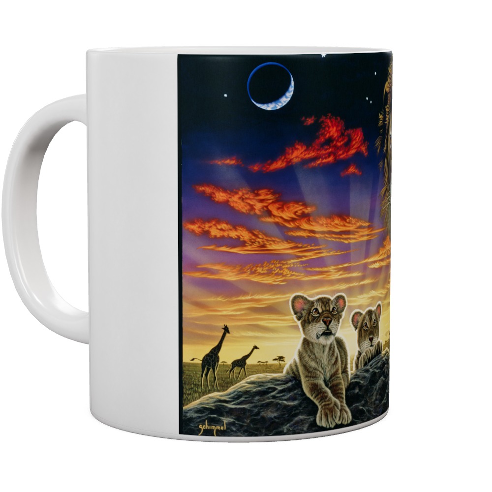Mother Earth, Father Sky - Lions Mug