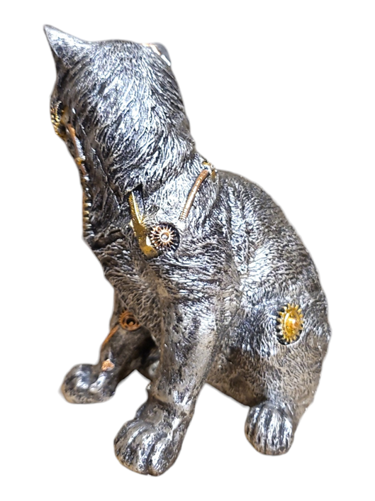 Steampunk Cat 17*14*20cm