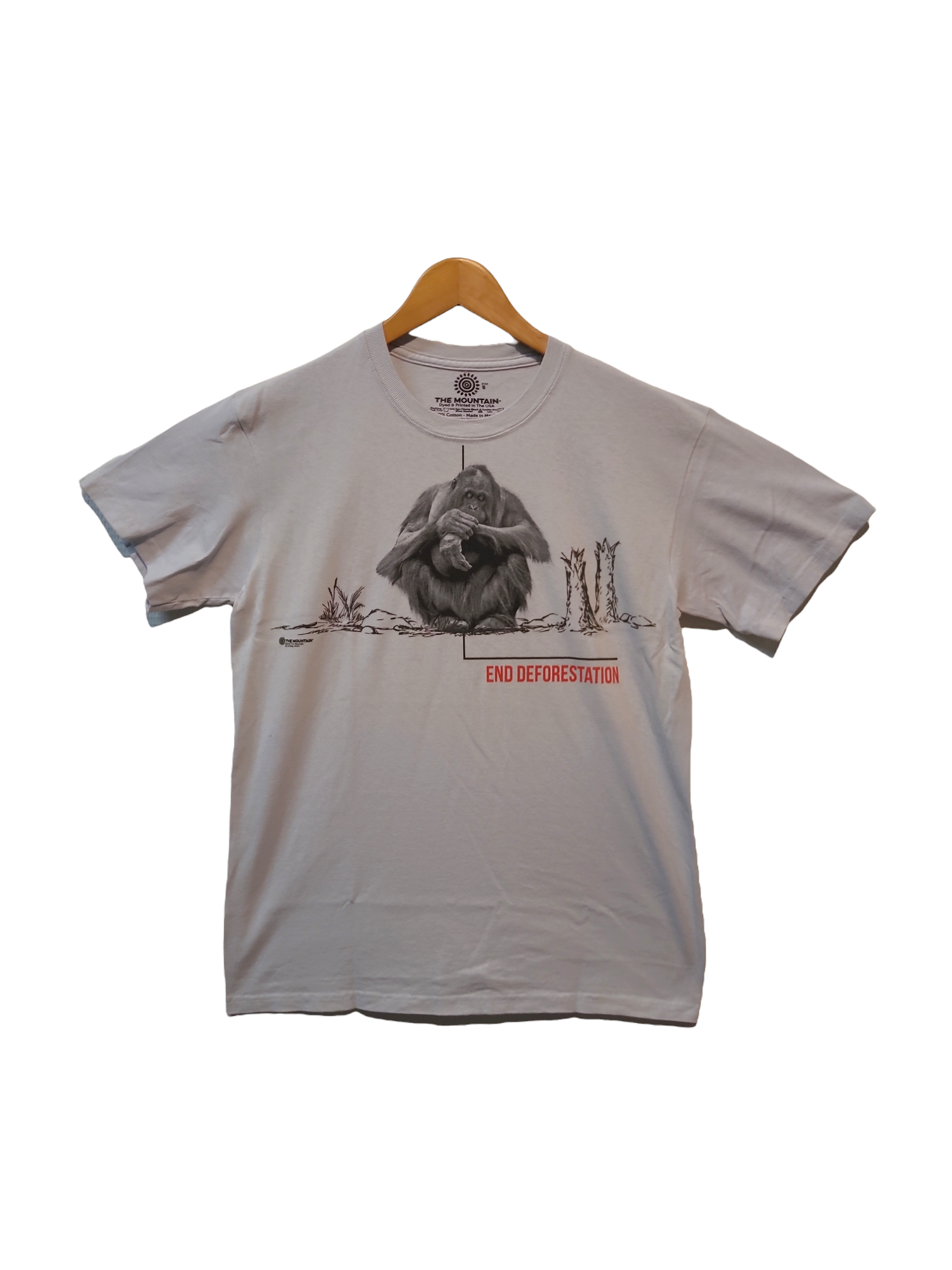 End Deforestation Orangutan Grey KIDS