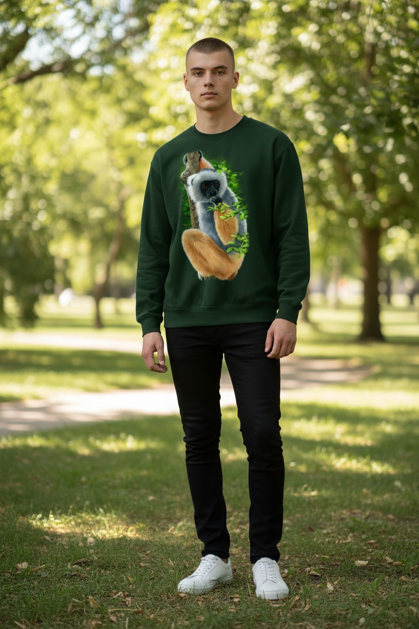 Diademed Sifaka Sweater