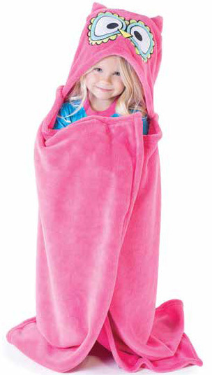 Owl Critter Kids Blanket