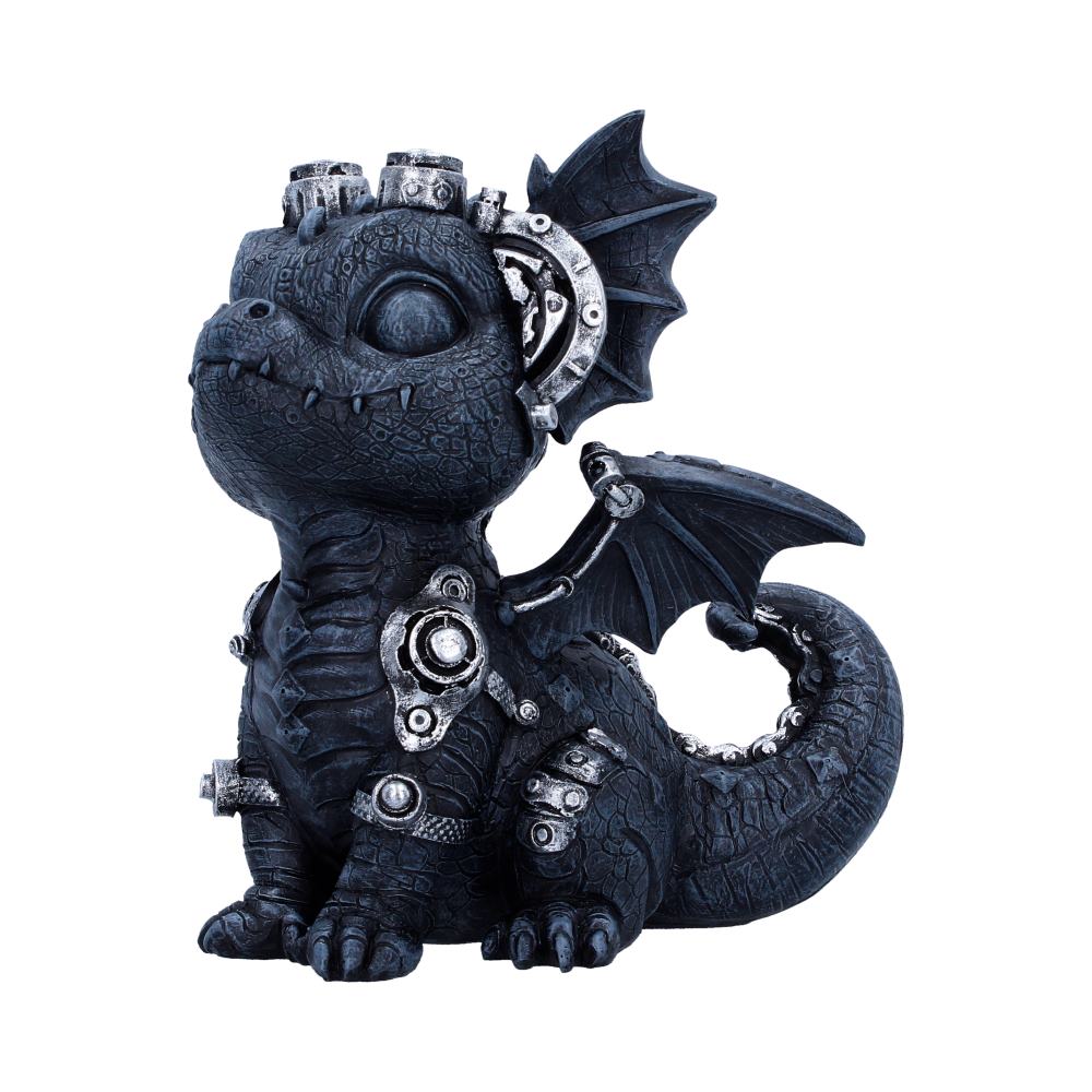 Coglet Black Steampunk Dragon 17.7cm