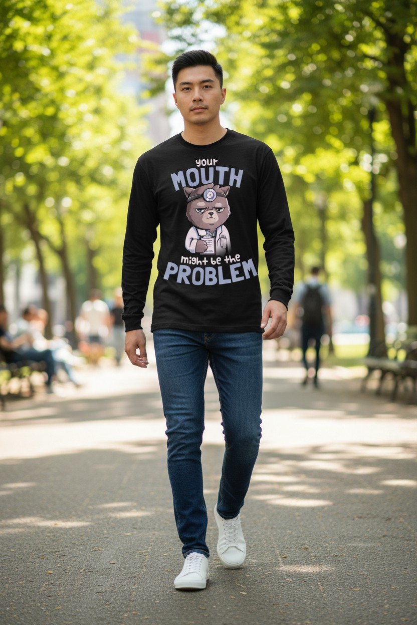 Your Mouth Might Be The Problem Longsleeve