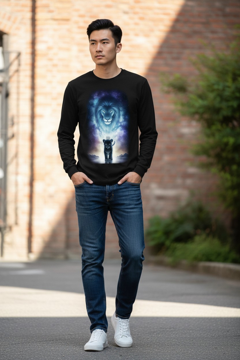 A Kings Path - Lion Longsleeve