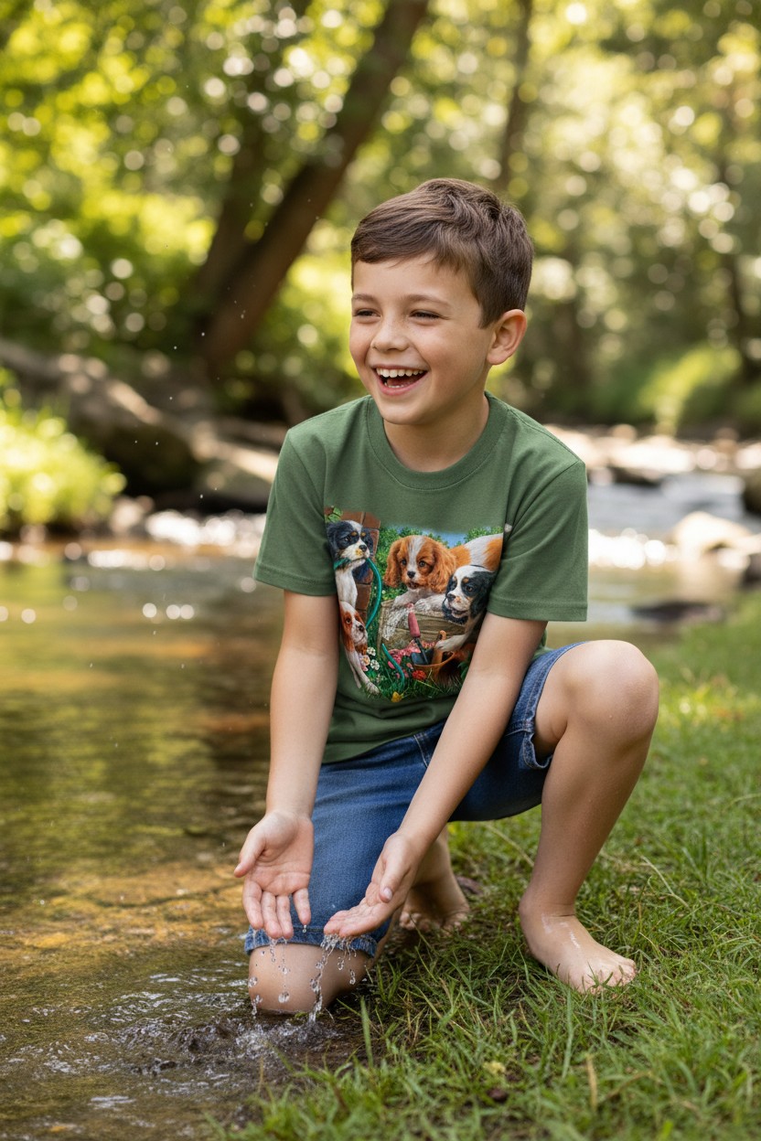 Puppies In The Garden KIDS