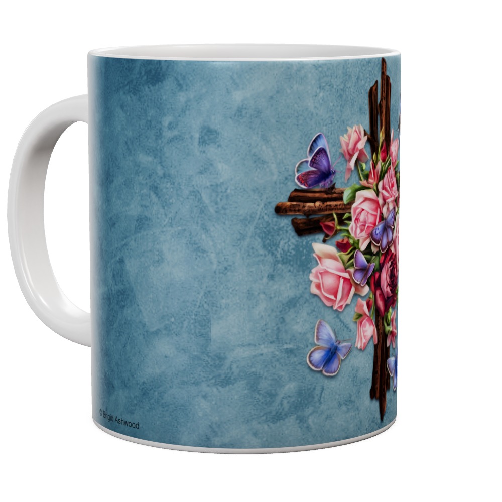 Flower Cross Mug