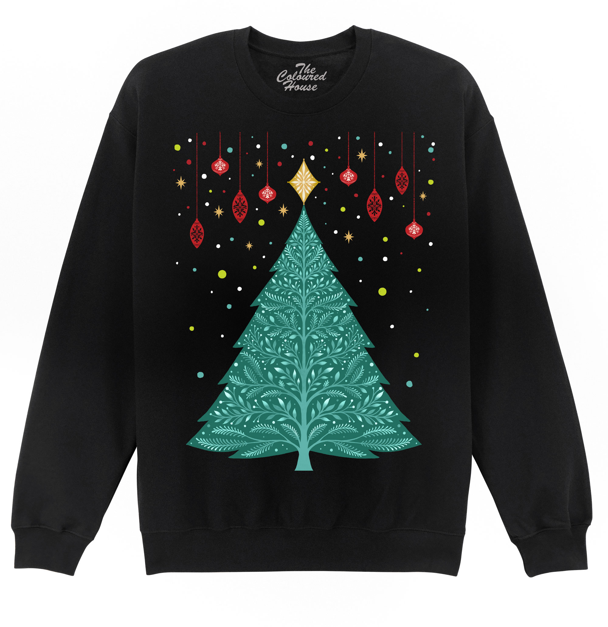 Christmas Night Vintage Tree Sweater