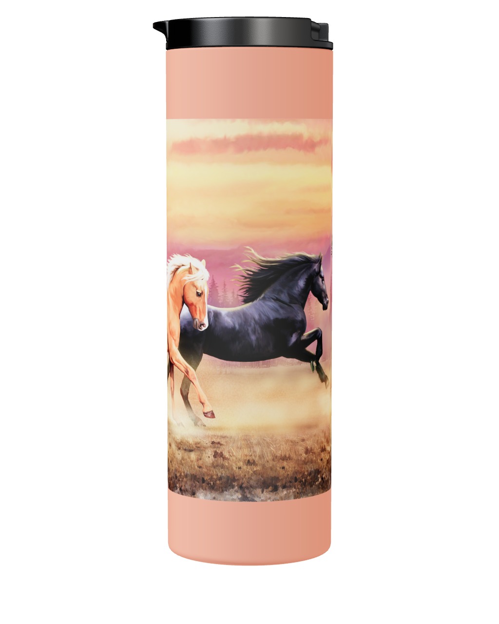 Running Free- Horses Tumbler