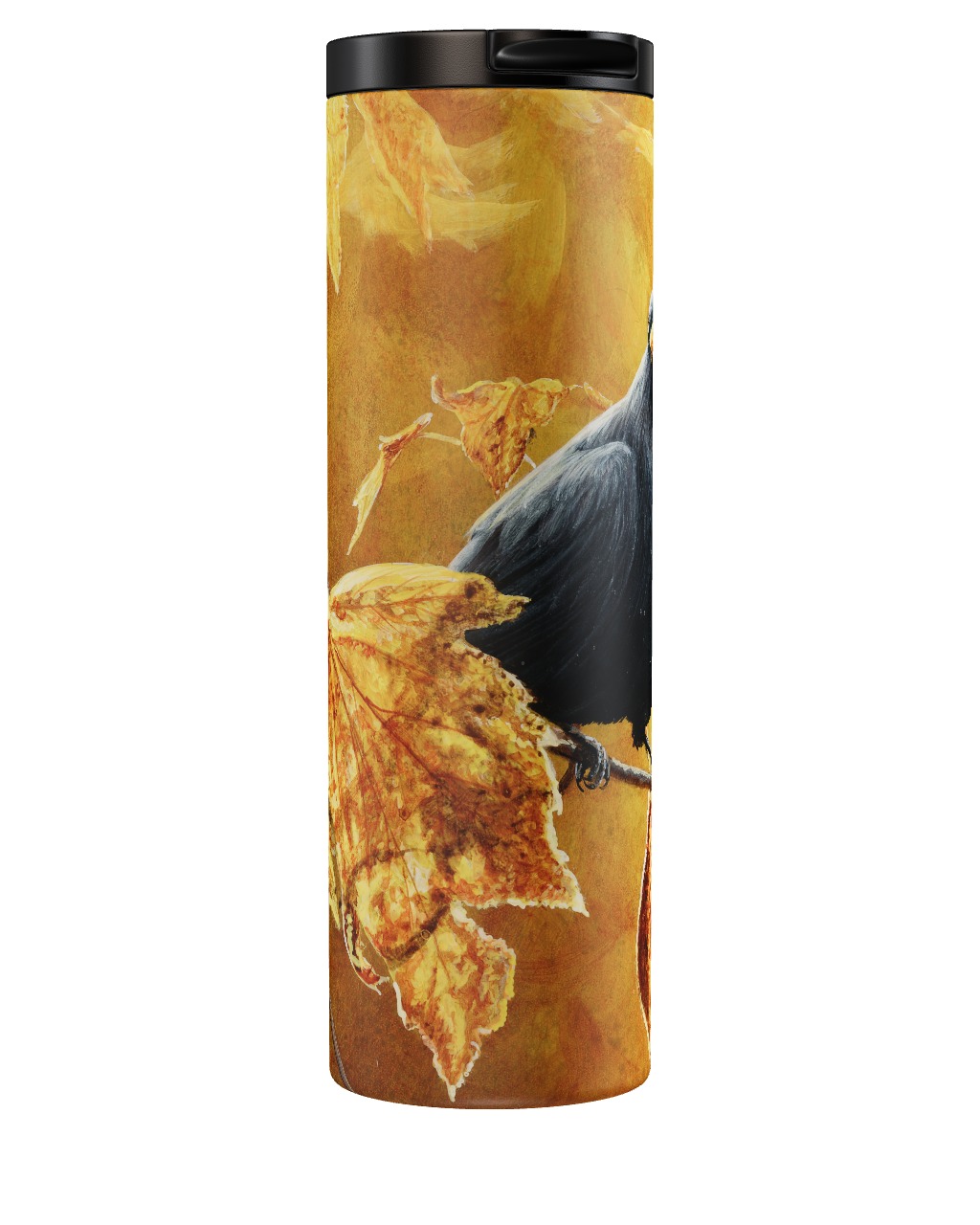 Black And Gold Tumbler