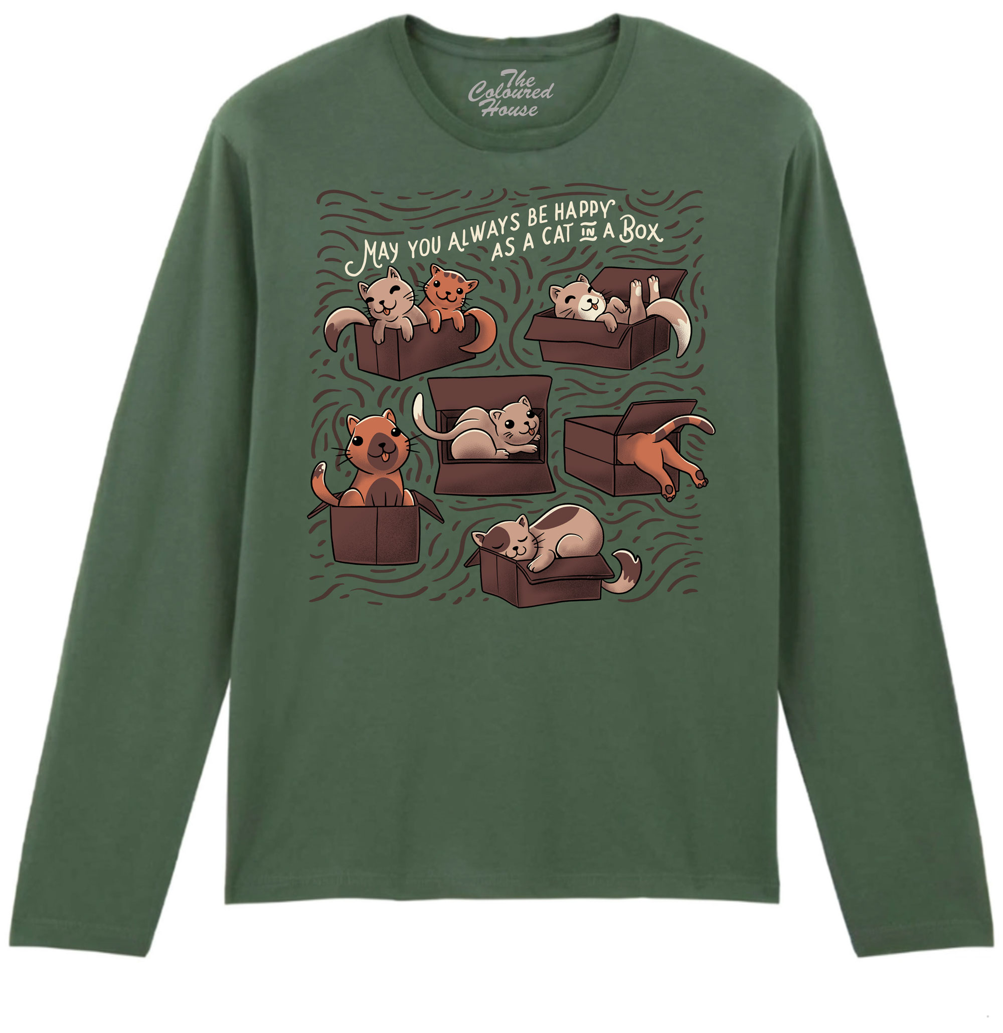 Cats In A Box Longsleeve