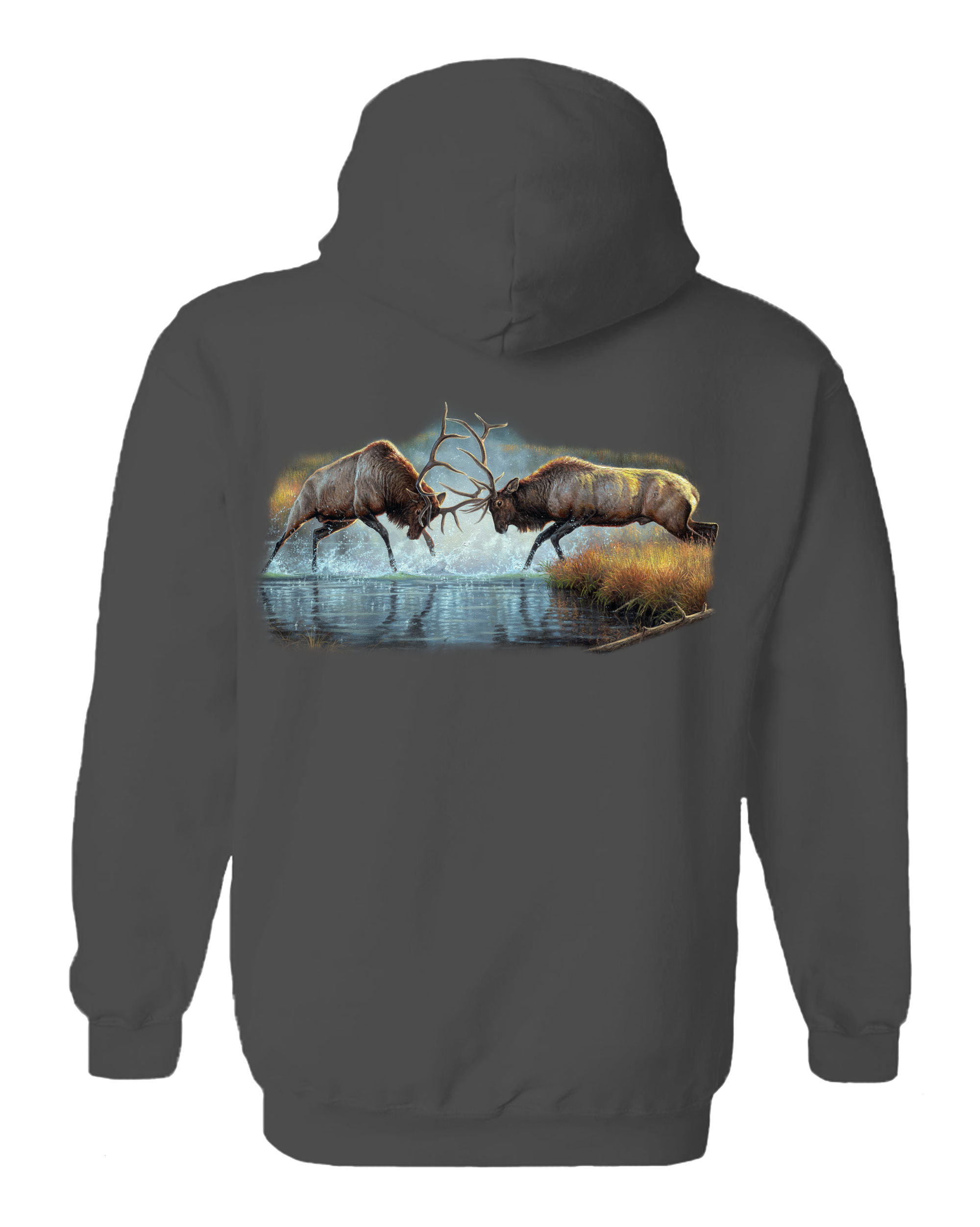 The Battle - Elk Hoodie