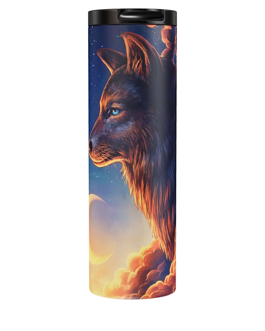 Night Guardian - Wolf Tumbler
