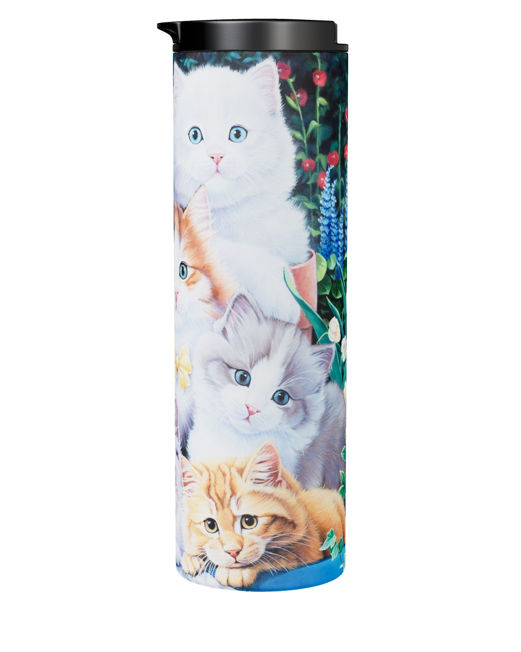 Kitten Collage Tumbler