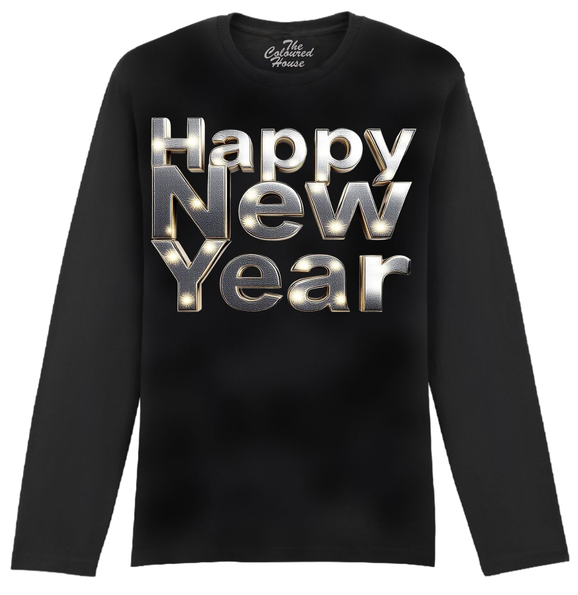 Happy New Year - Silver Longsleeve