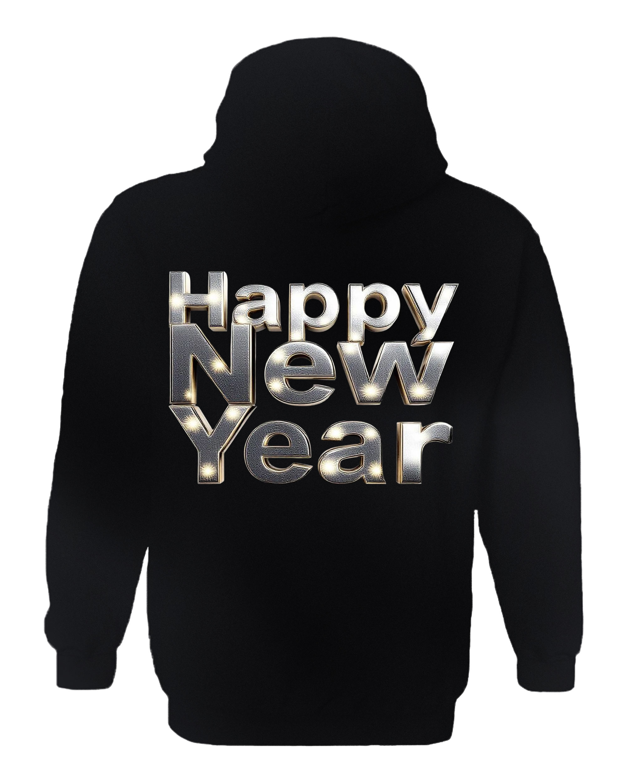 Happy New Year - Silver Hoodie