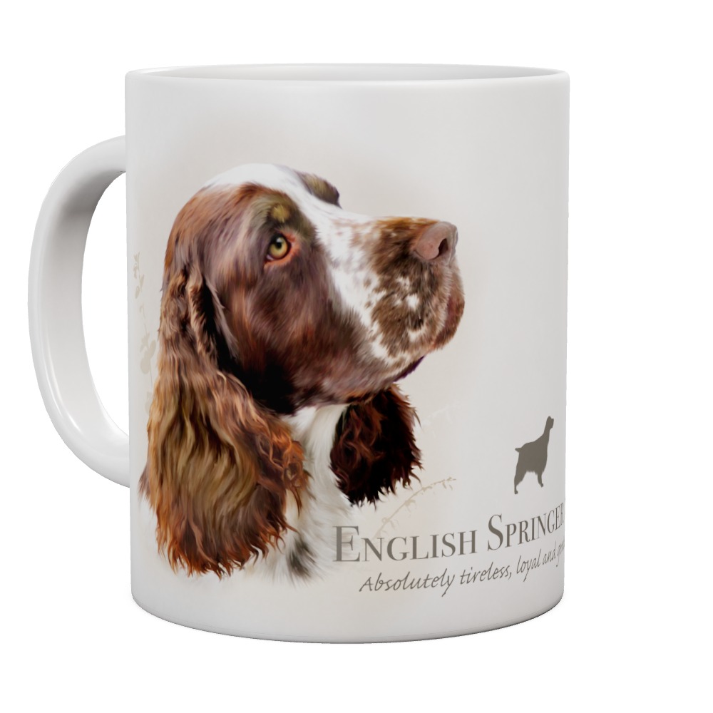 English Springer Spaniel Brown Mug