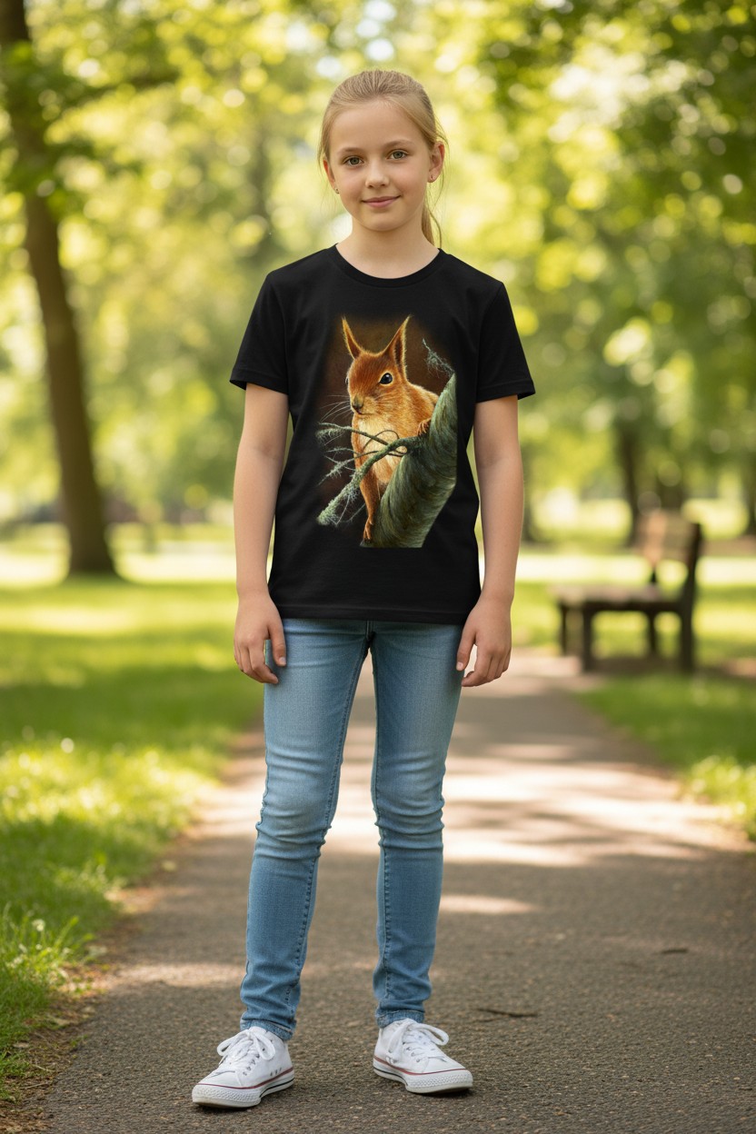 Curious Red Squirrel KIDS