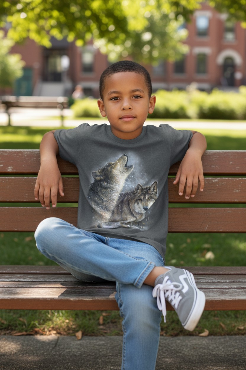 Snowfall Wolves KIDS