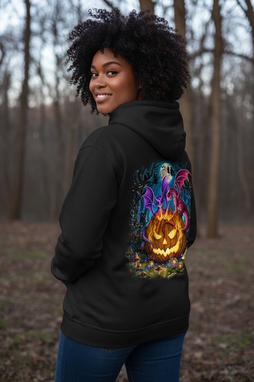 The Glowing Pumpkin Hoodie