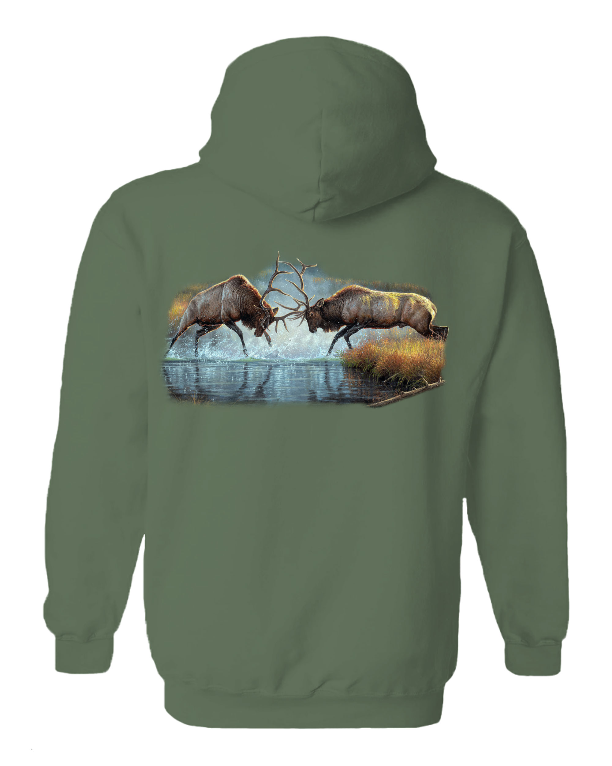 The Battle - Elk Hoodie