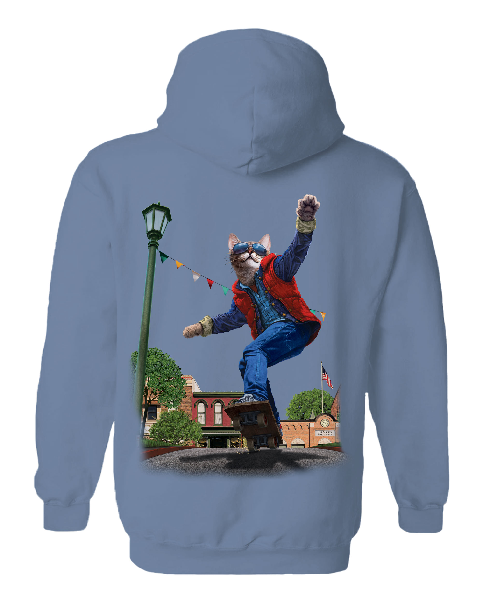 Cat To The Future Hoodie