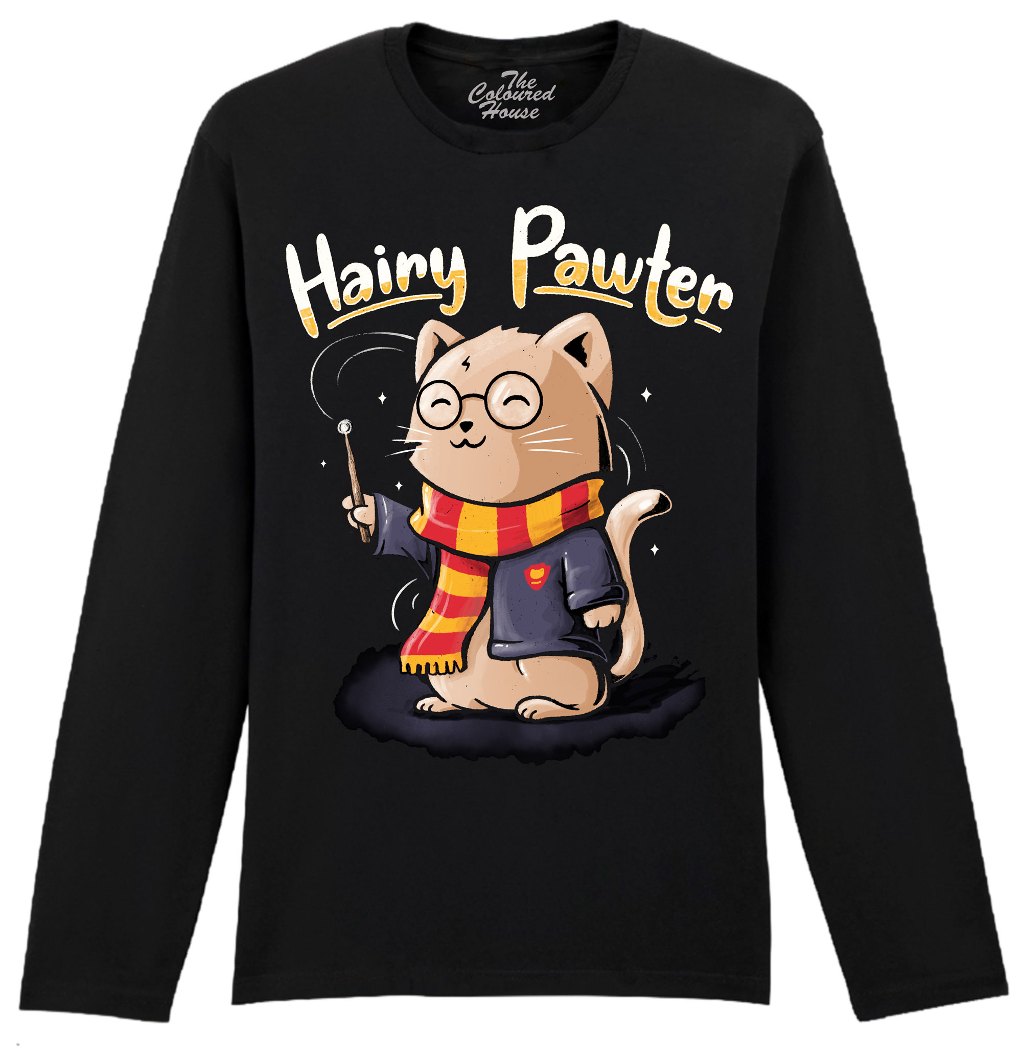 Hairy Pawter Cat Longsleeve