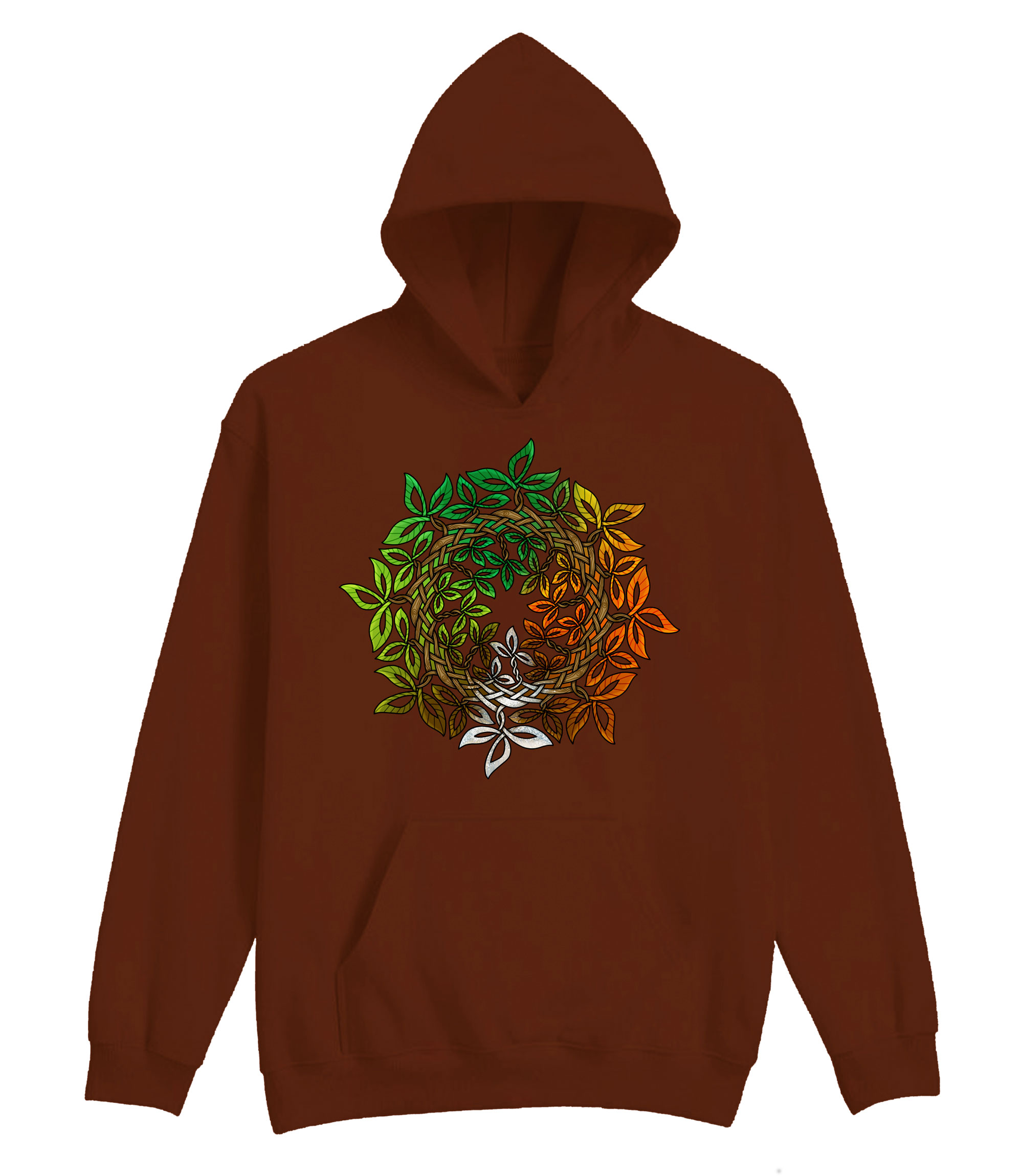 Seasonal Celtic Tree Knot Hoodie