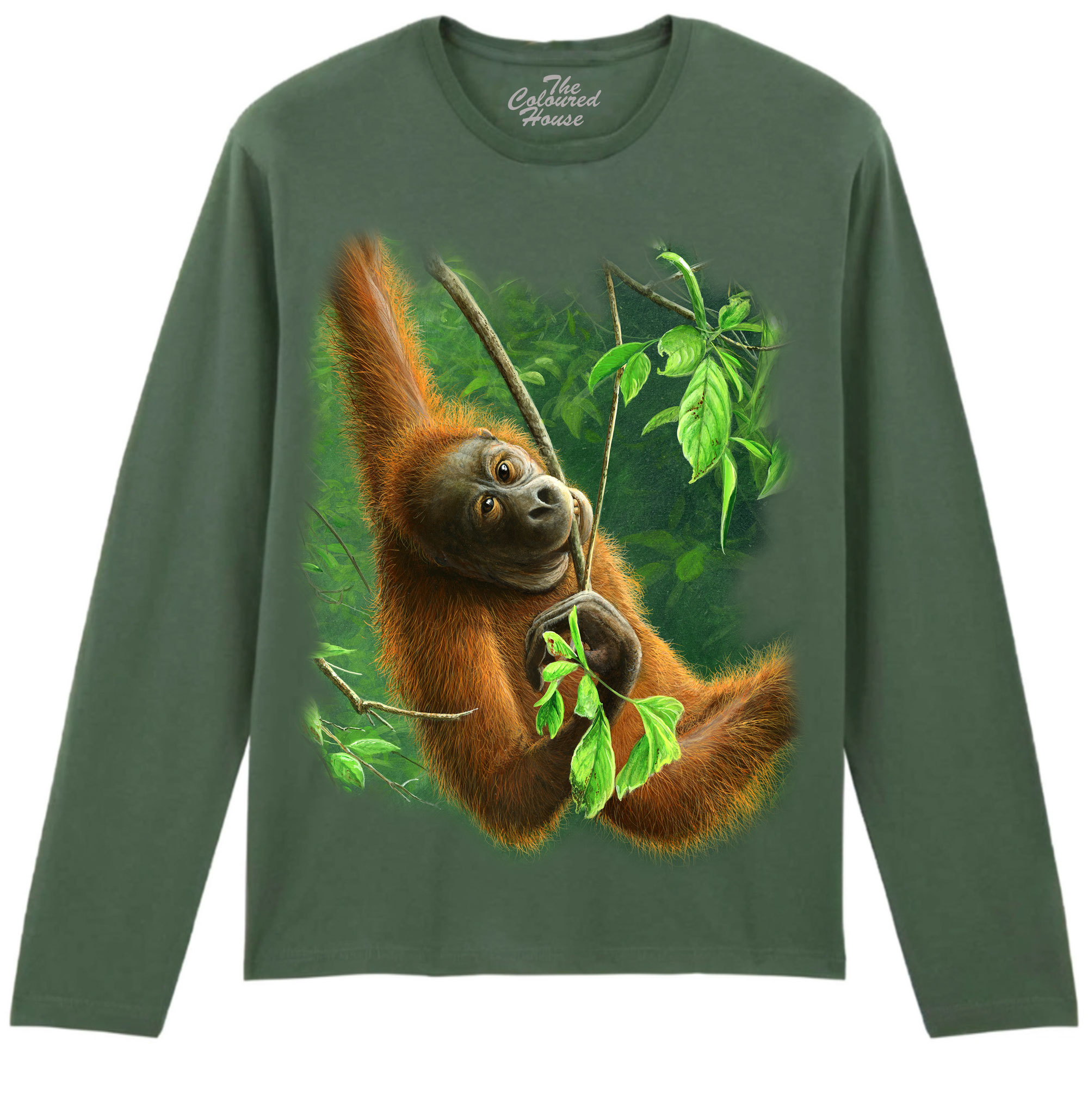 Hanging Orangutan Longsleeve