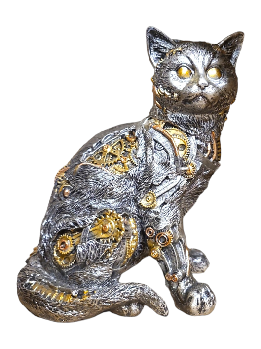 Steampunk Cat 17*14*20cm