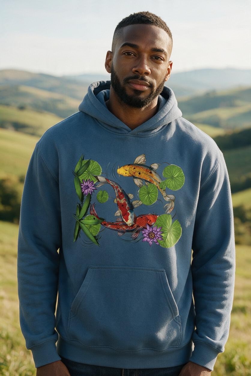 Koi Fish Hoodie