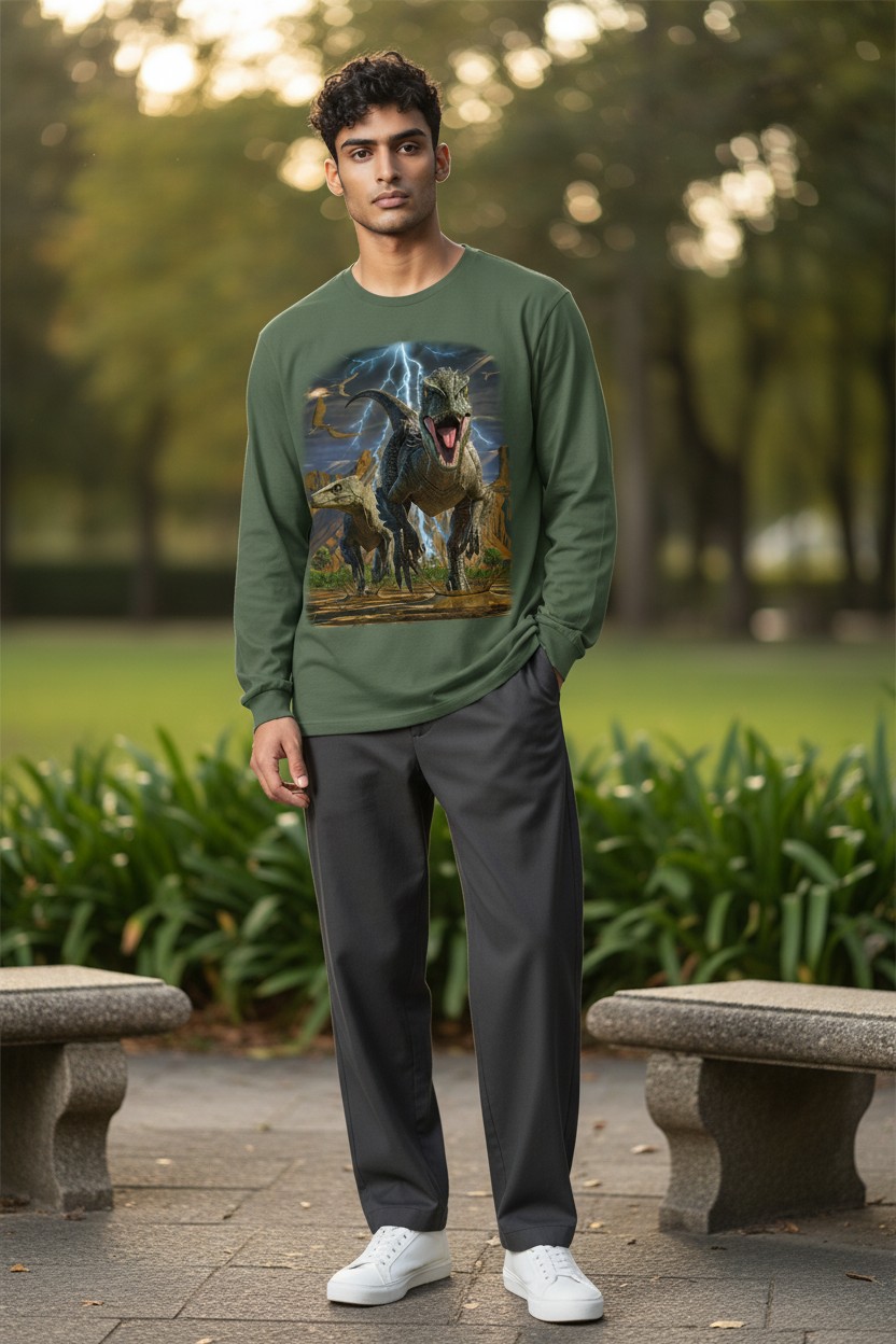Velociraptor Brothers Longsleeve