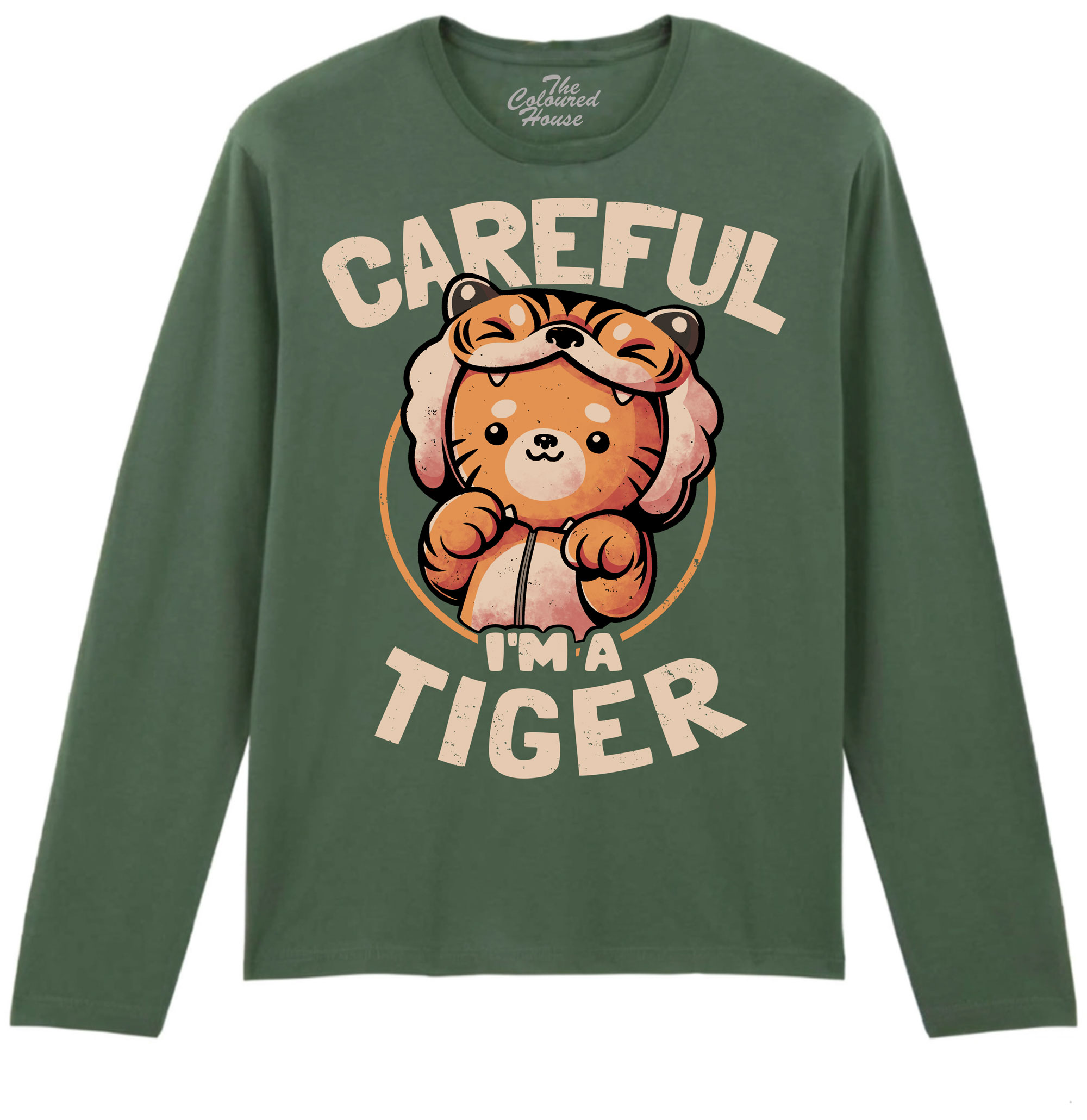 Careful I Am A Tiger Longsleeve