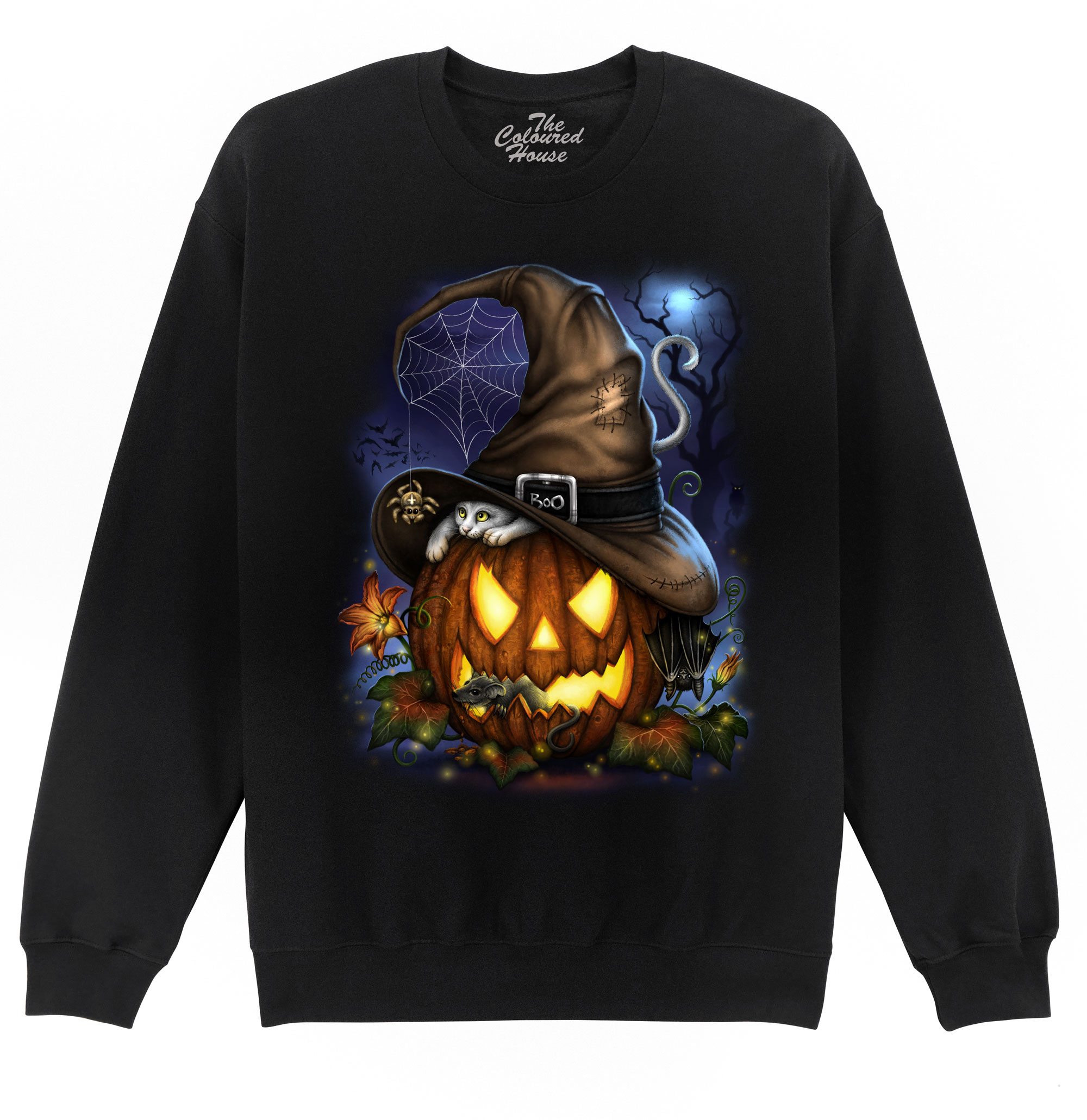 A Spooktacular Night Sweater