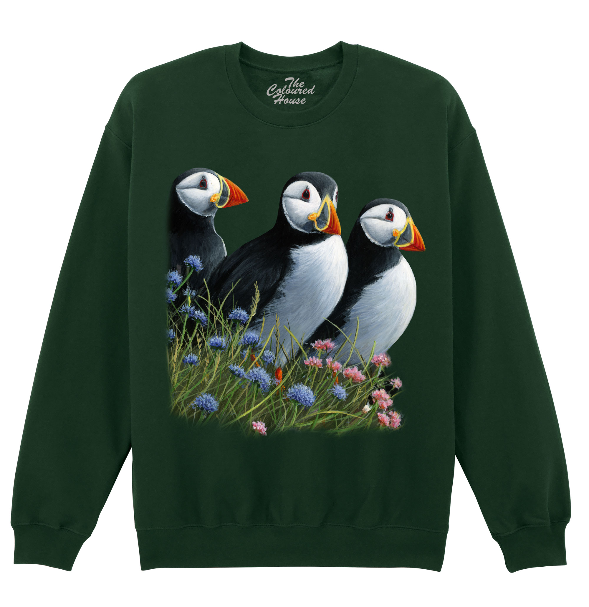 Summer Visitors - Puffins Sweater