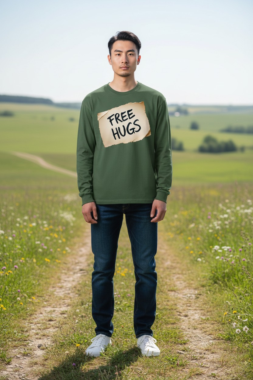 Free Hugs Note Longsleeve