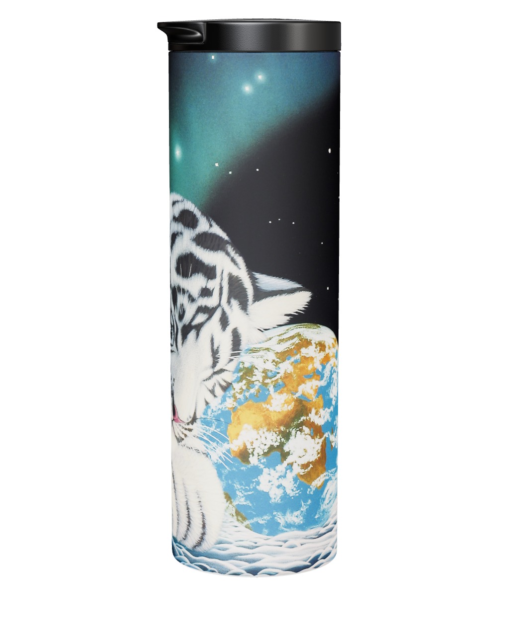 Earth Light - White Tiger Tumbler