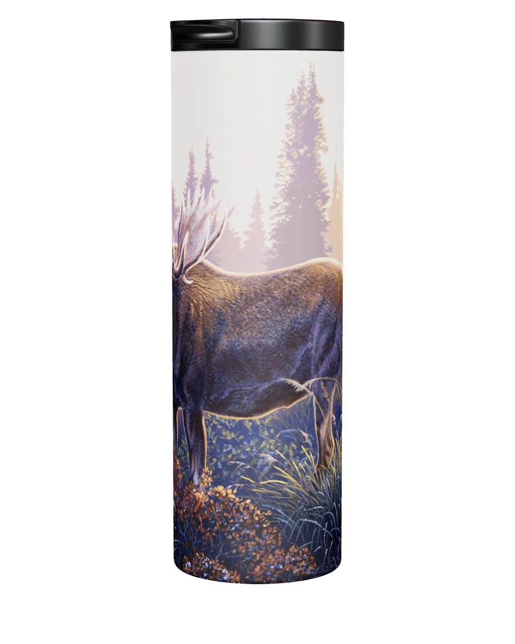 59AA385-3 Moon Wilderness Sunrise - Moose Tumbler