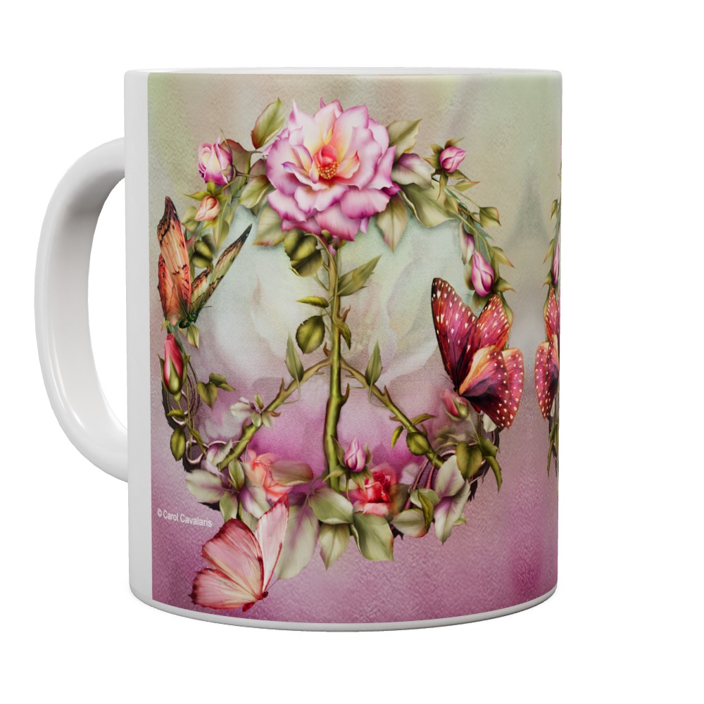 Peace Rose Mug
