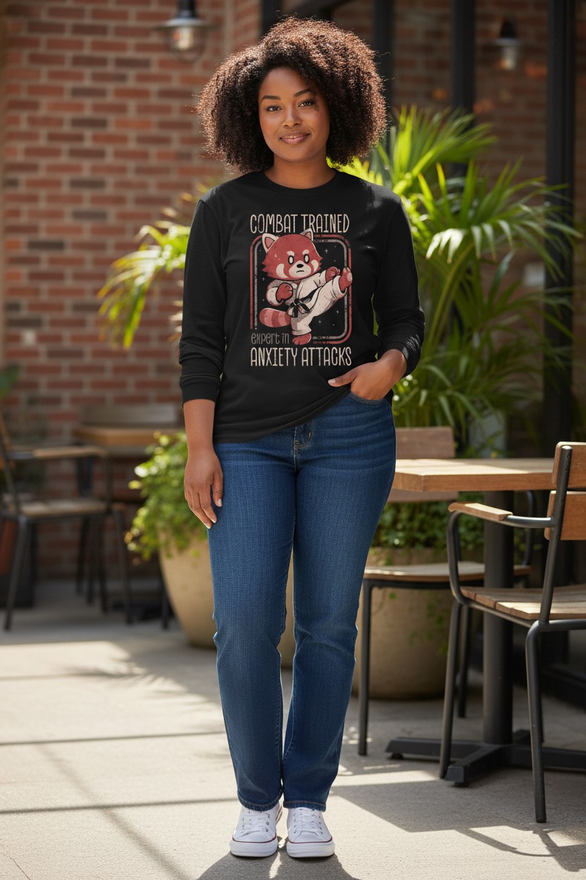 Anxiety Attack Expert Longsleeve