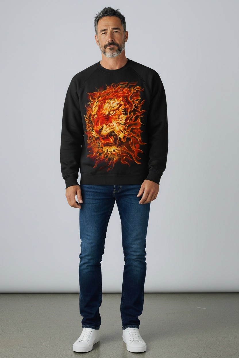 Fire Tiger Sweater 