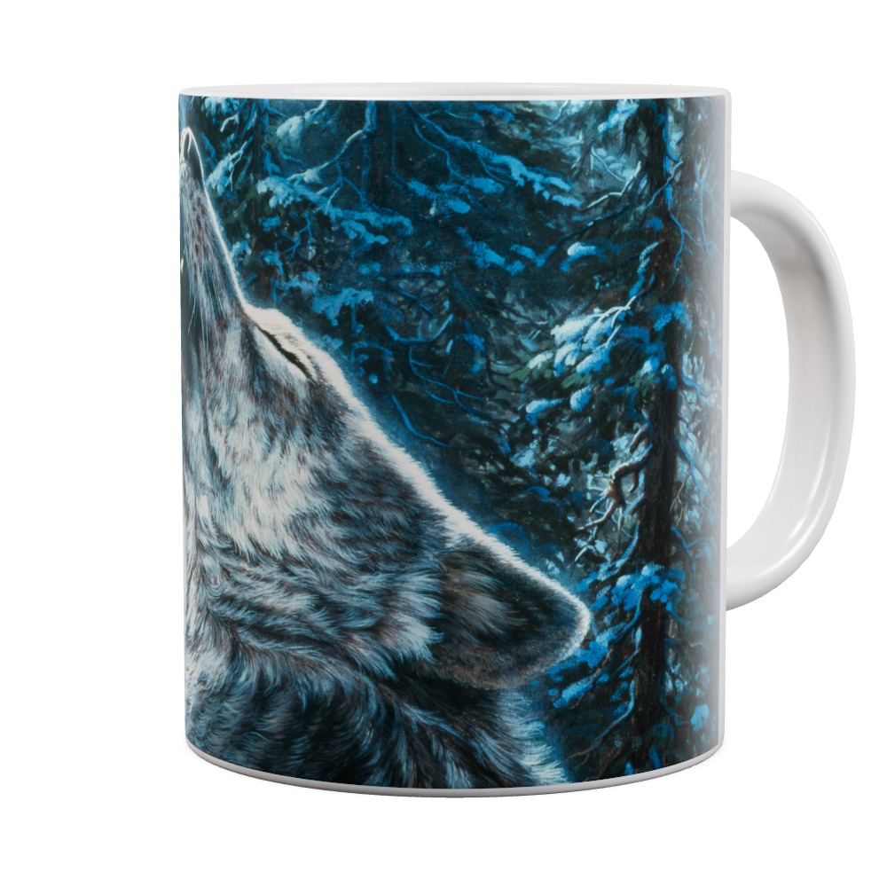 Moonlight Wolf Mug
