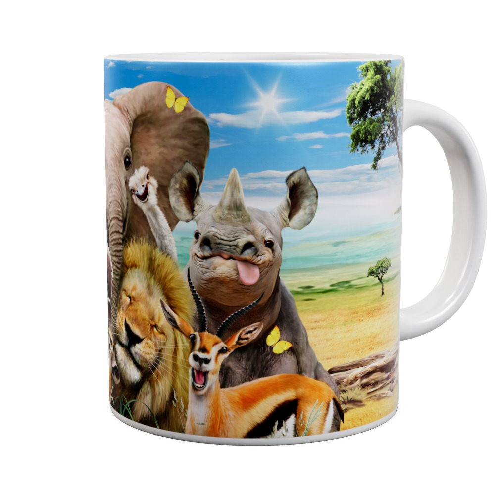 Africa Selfie Mug