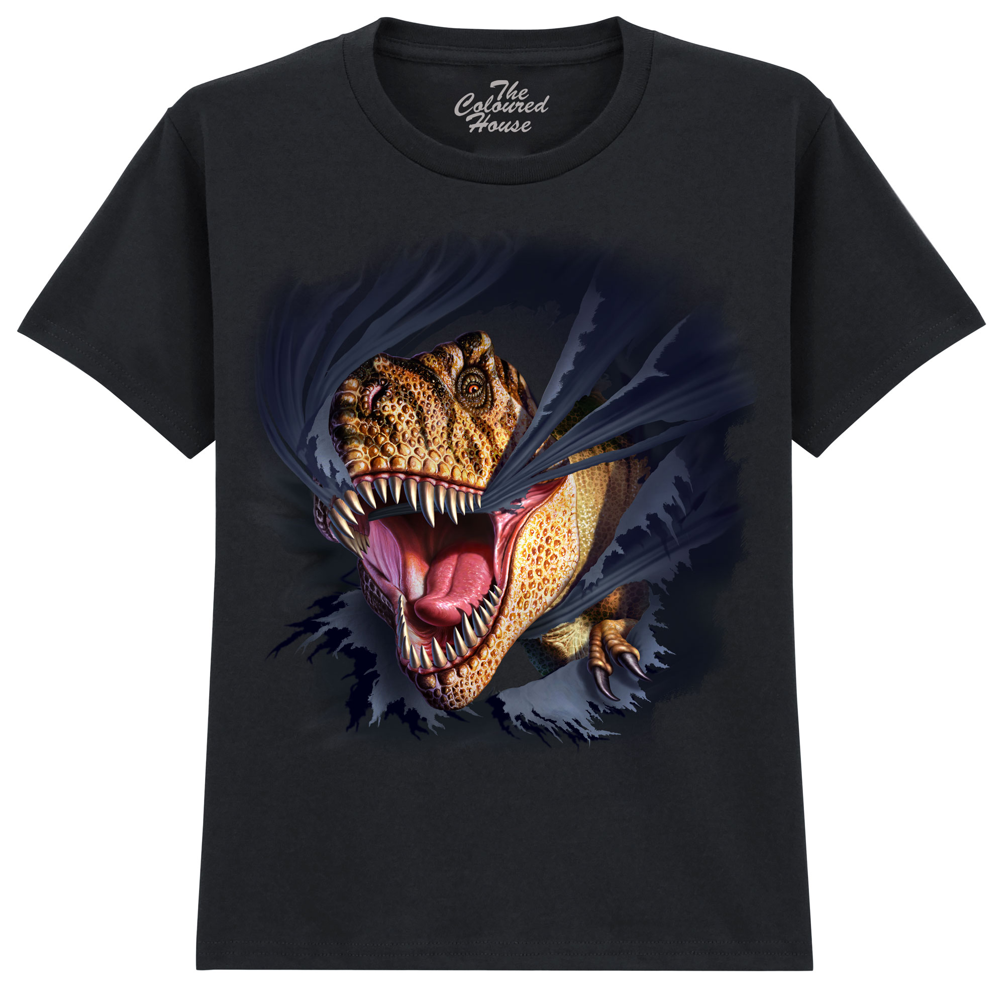 T-Rex Tearing Black KIDS 